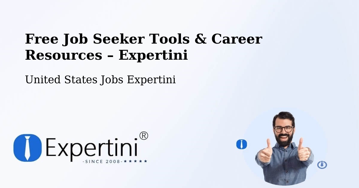 Free Job Seeker Tools & Career Resources – Pigeon Forge - Pigeon Forge, United States Jobs Expertini