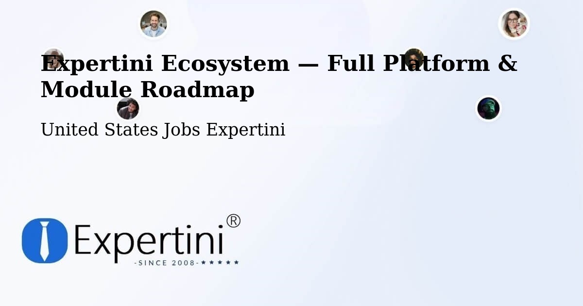 Expertini Ecosystem — Full Platform & Module Roadmap – Pigeon Forge